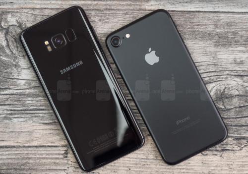 三星Galaxy S8 vs iPhone 7正面评测