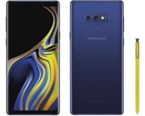 三星推出polaris blue的galaxy s9 和alpine white的galaxy note 9